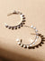 Disc Hoop Earrings