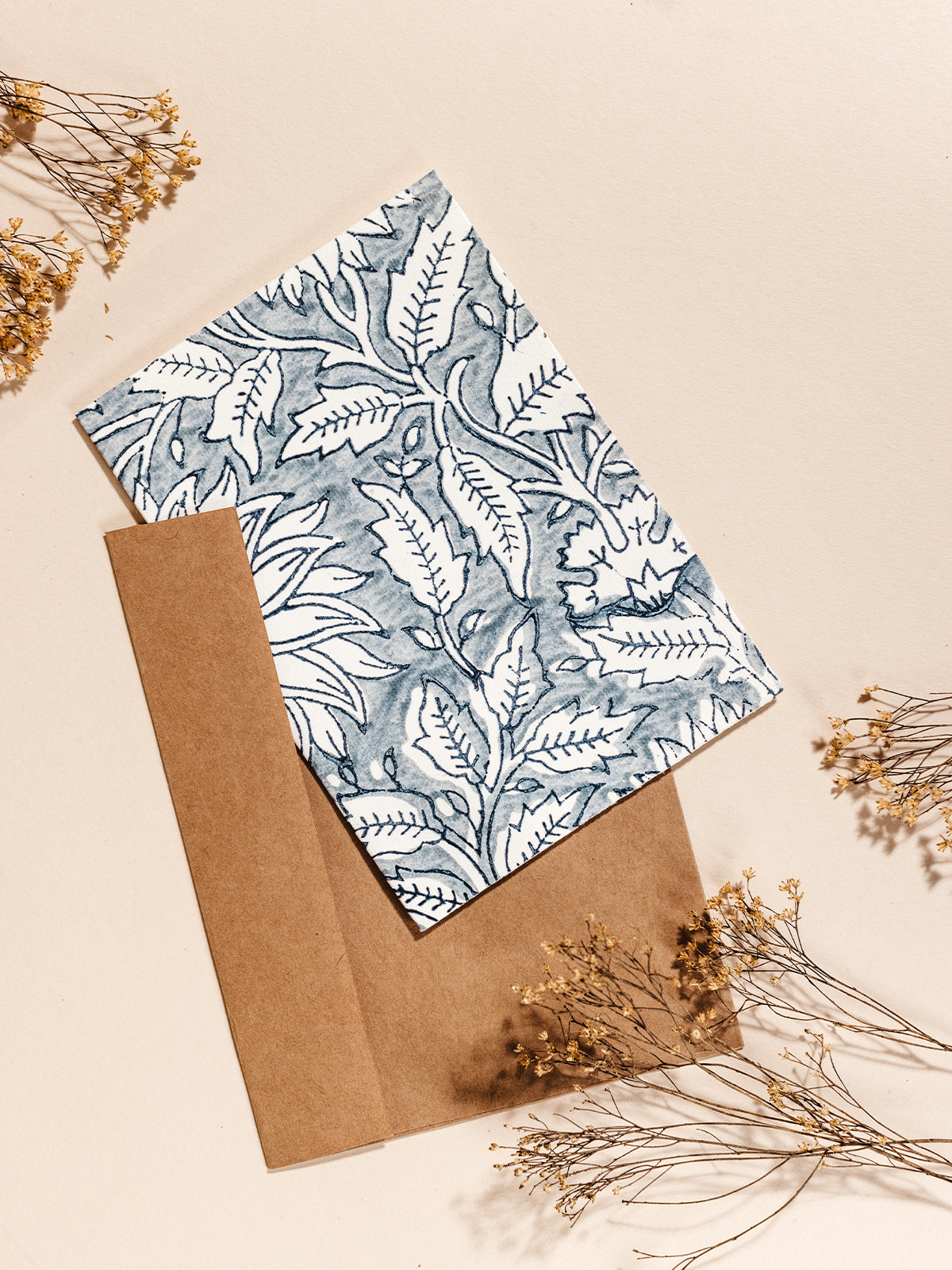 Block Printed Notecard Set