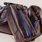 Iron Tight Men's Black Leather Toiletry Bag
