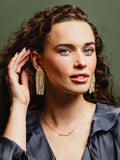 Kuota Beaded Arch Earrings