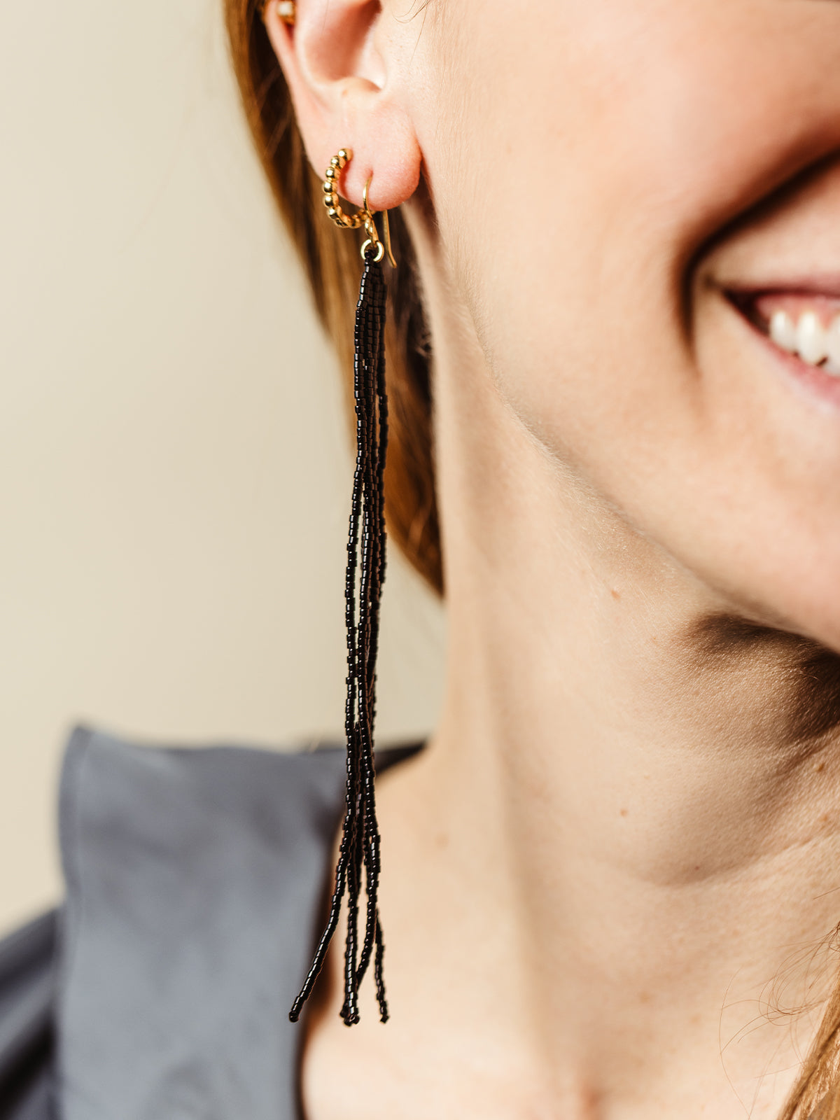 Kuota Beaded Drop Earrings