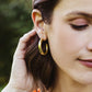Zuri Gold Hoop Earrings