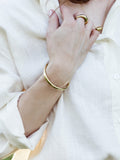 Wema Gold Cuff Bracelet