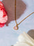 Desert Sunrise Gold Pendant Necklace