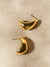 Love and Justice Half Hoop Earrings