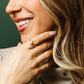 Milk & Honey Freshwater Pearl & Gold Ring