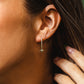 Empowerment Huggie Earrings