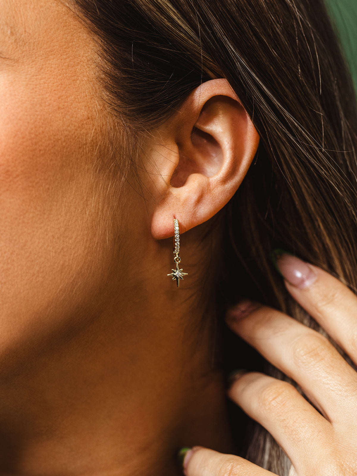 Empowerment Huggie Earrings