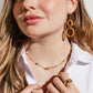 Song of Celebration Gold Feather Necklace