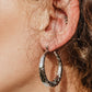 Leaf of Awareness Hoop Earrings