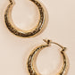 Leaf of Awareness Hoop Earrings
