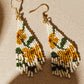 Jardin Botanico Beaded Fringe Earrings