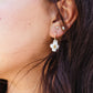 Hazel  Huggie Hoop Earrings