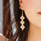 Pink Bouquet Beaded Earrings