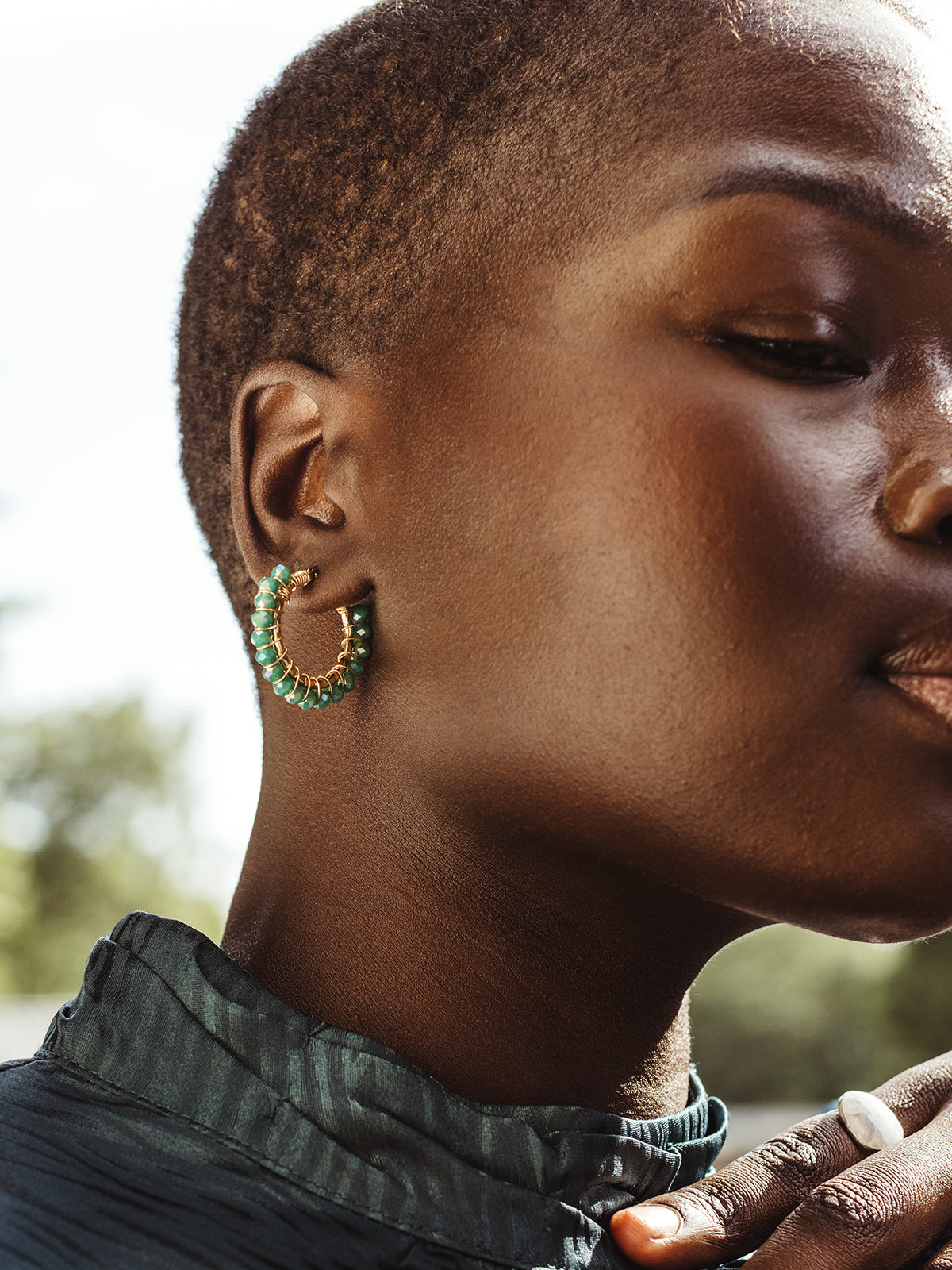 Madeline Hoop Earrings