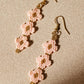 Pink Bouquet Beaded Earrings