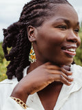 Jardin Botanico Beaded Fringe Earrings