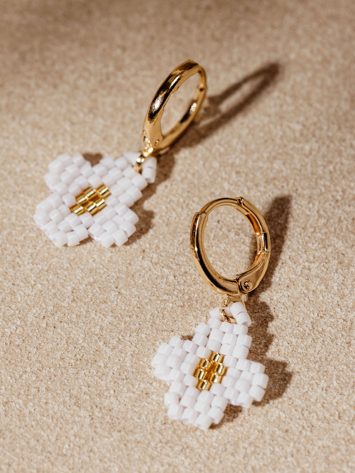 Hazel  Huggie Hoop Earrings