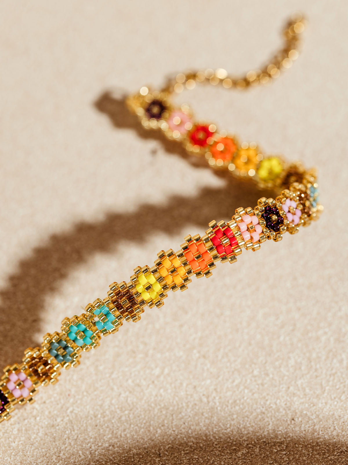 Flores Beaded Bracelet
