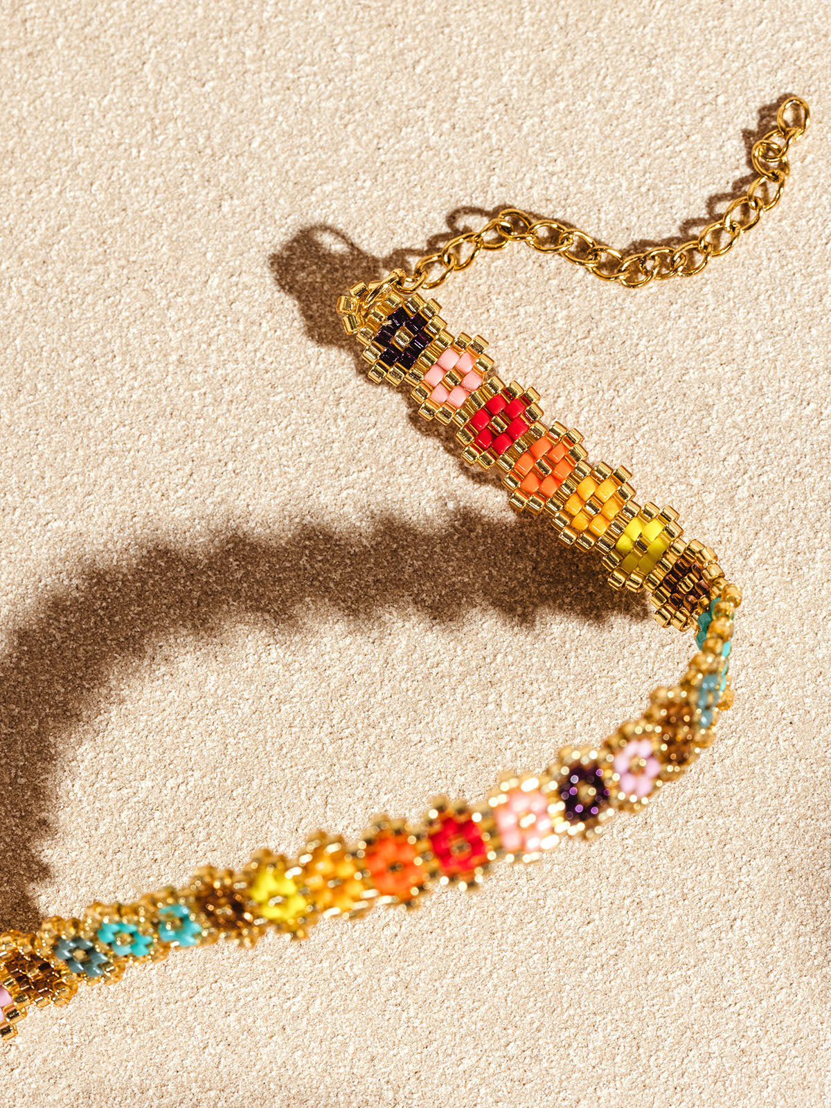 Flores Beaded Bracelet