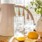 Lina Drinking Glasses-Clear