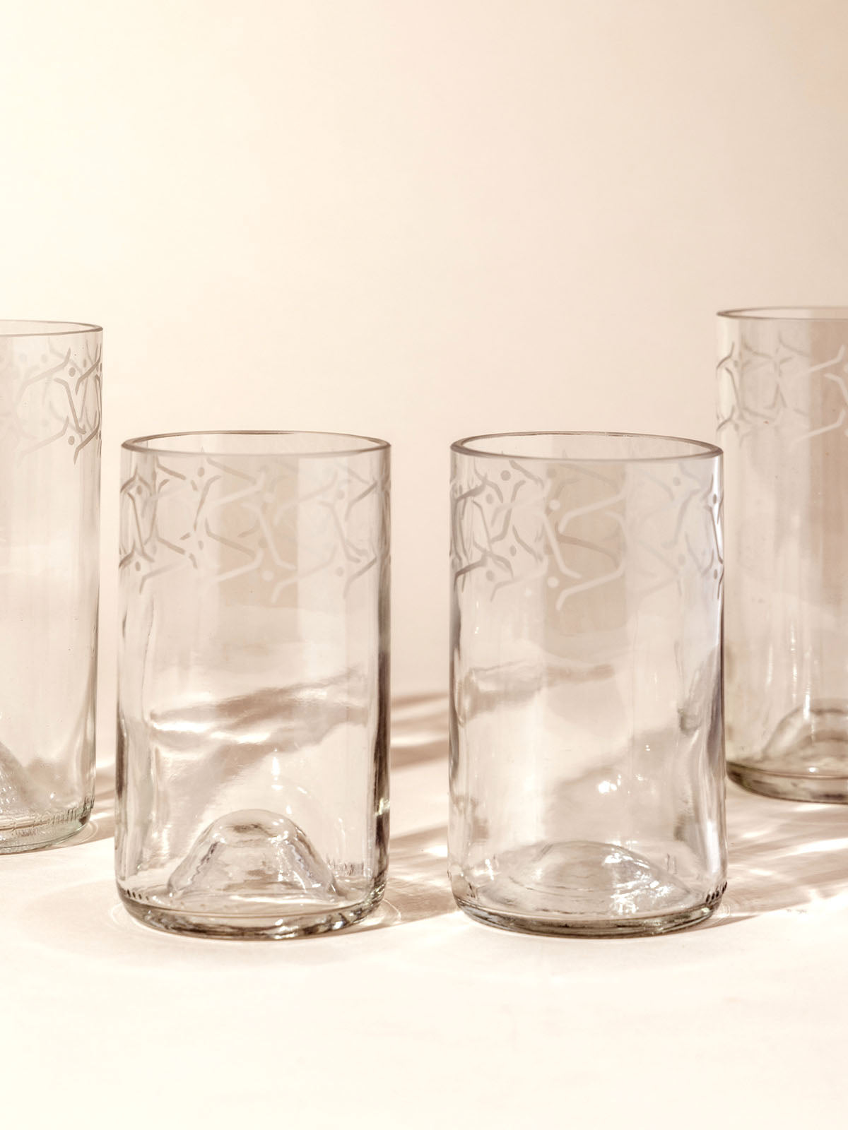 Lina Drinking Glasses-Clear