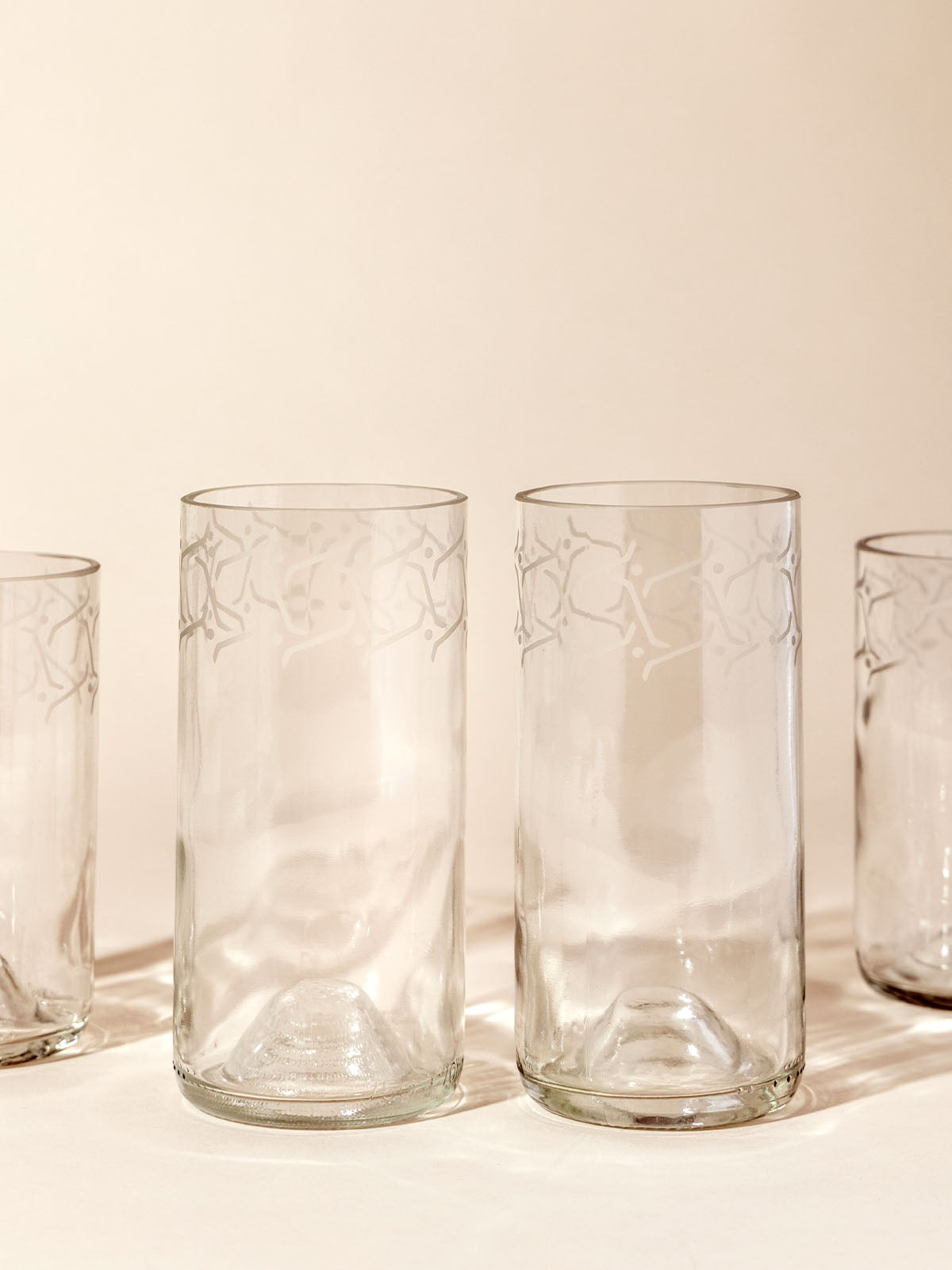 Lina Drinking Glasses-Clear
