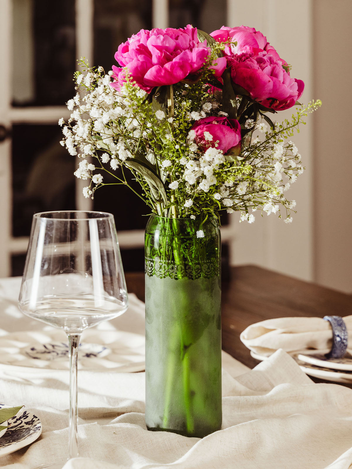 Dantelle Upcycled Glass Vase