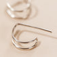 Journey of Hope Huggie Earrings