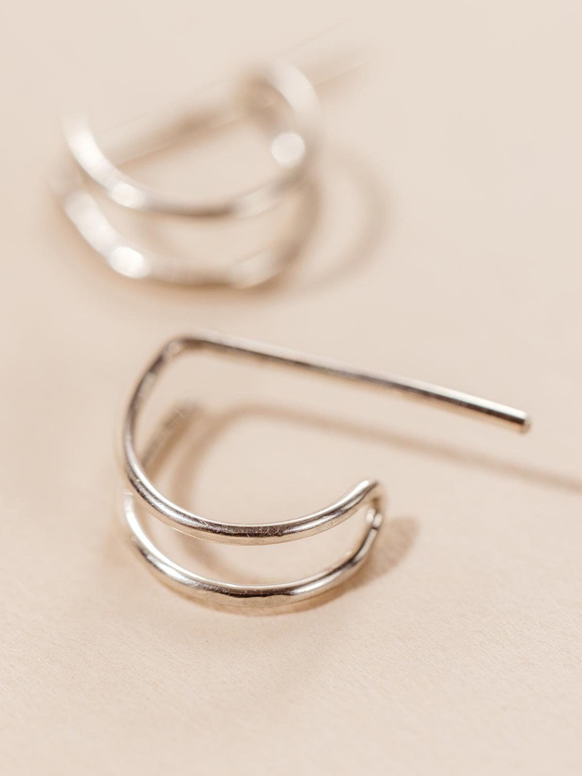 Journey of Hope Huggie Earrings