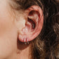 Journey of Hope Huggie Earrings