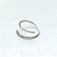 Hammered Wrap Ring
