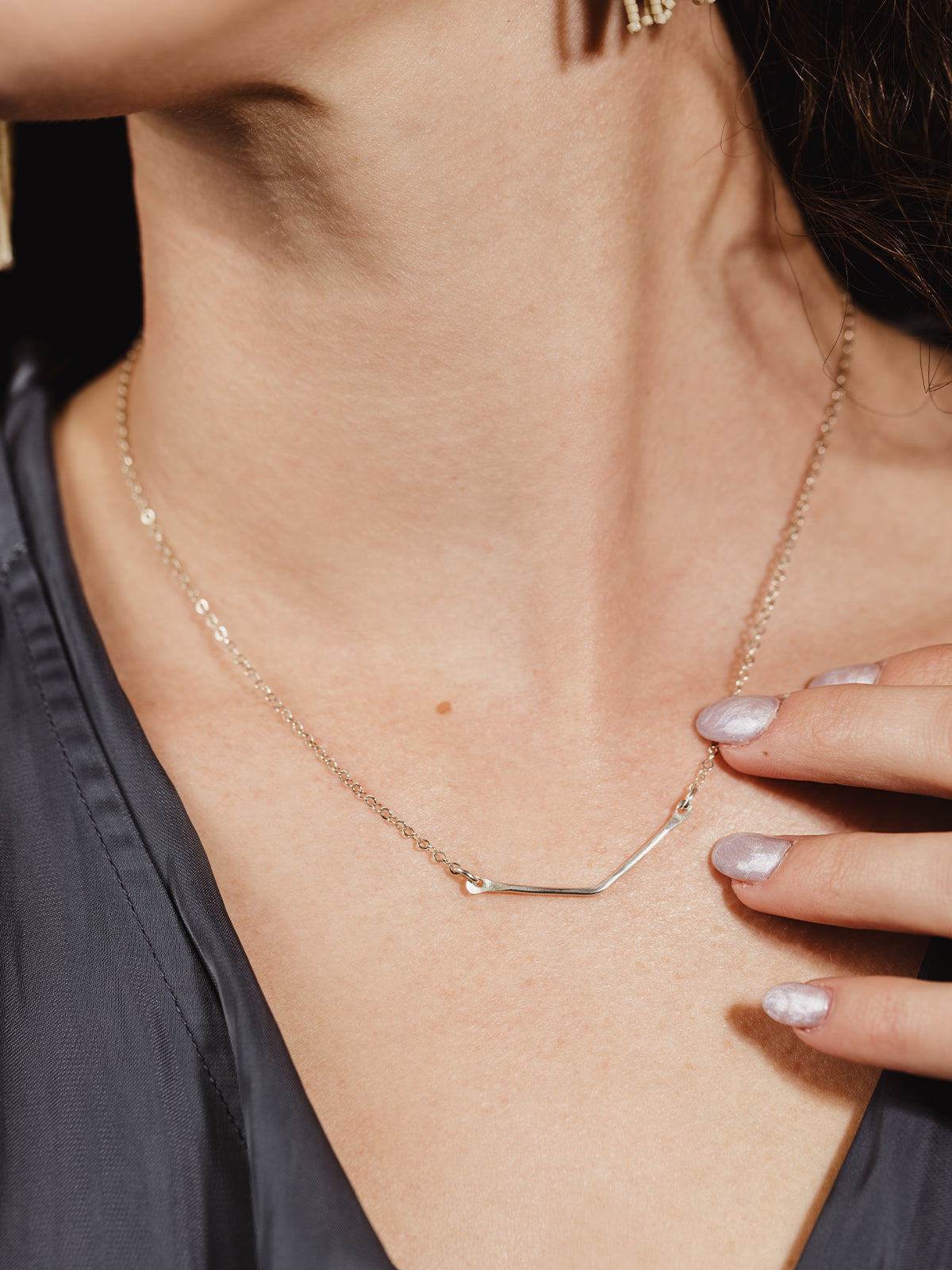 The Esther Chevron Necklace