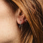Indra Staple Threader Earrings