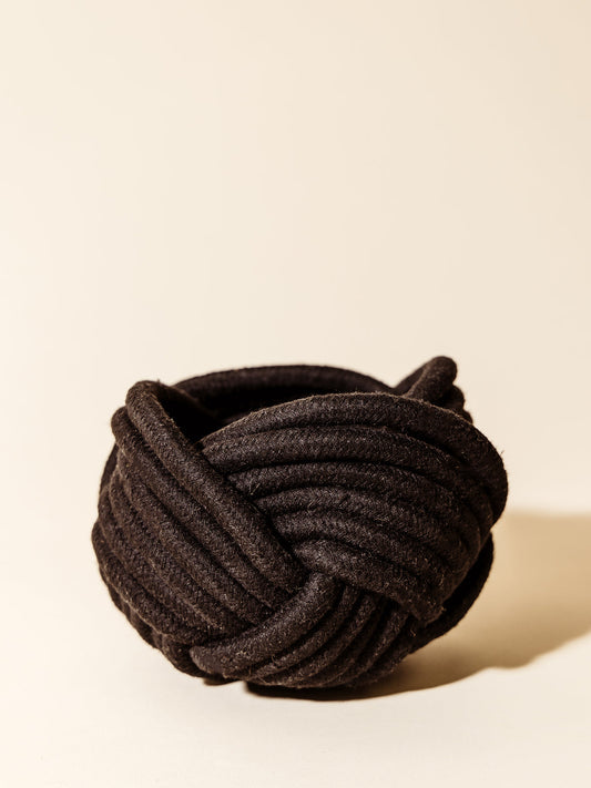 Unbound Black Rope Planter