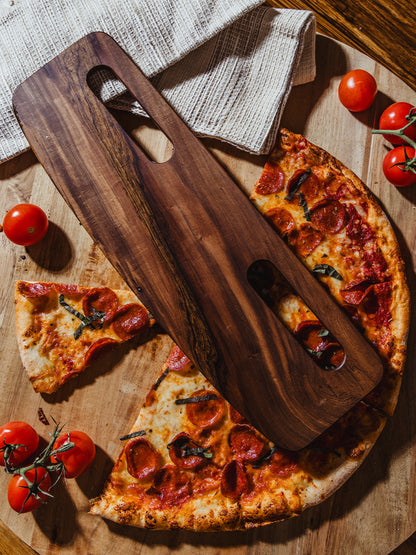 Wooden Pizza Cutter