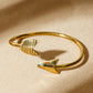 Arrow Brass Bracelet
