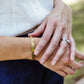 Present Over Perfect Stamped Brass Bracelet