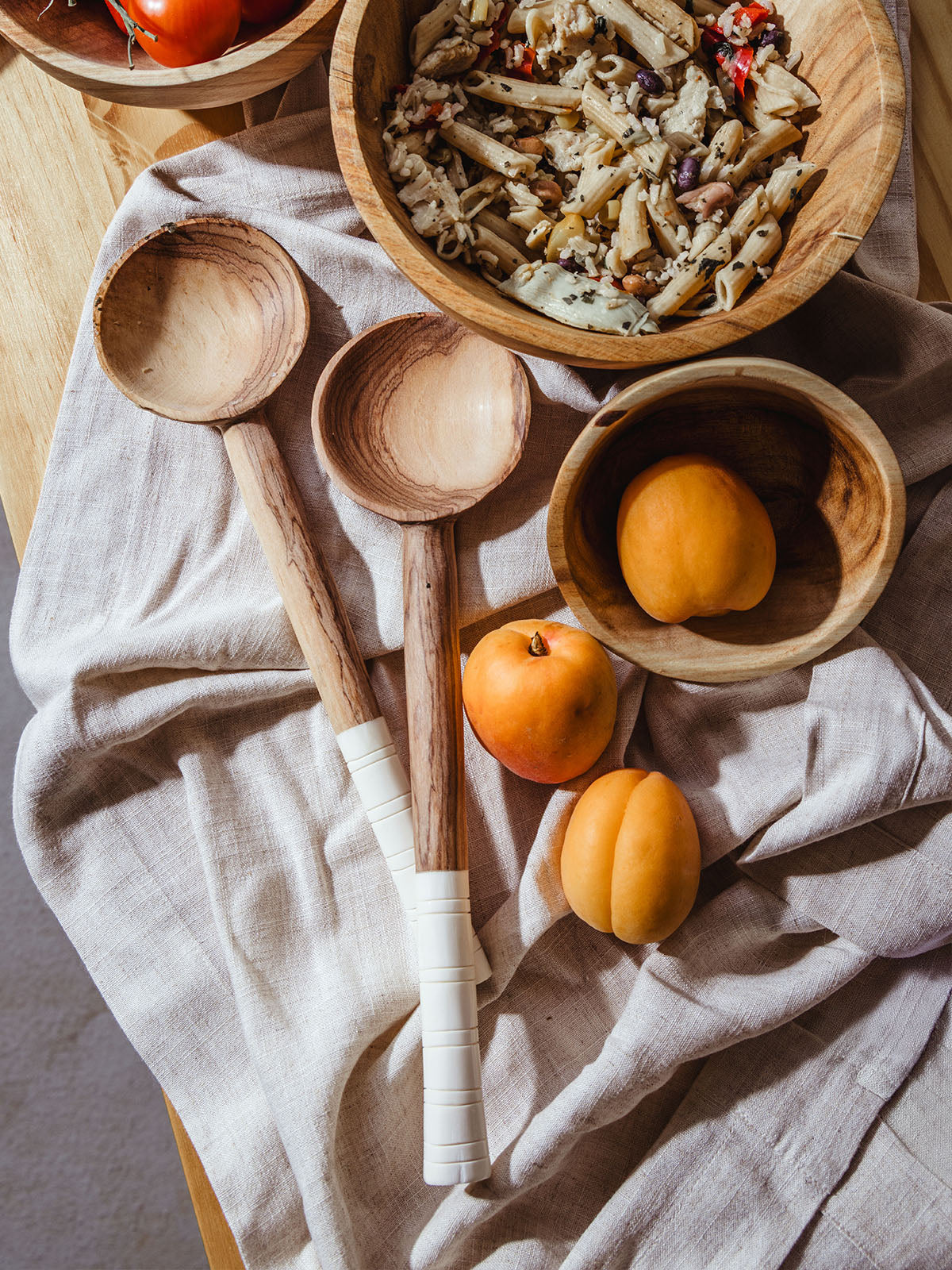 Provisions Wood Serving Spoon Set