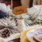 Mini Stacked Sweater Tree Ornament/Name Card Holder