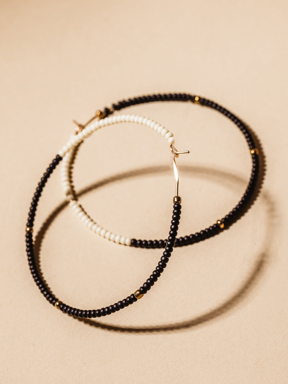 Cafe Hoop Earrings