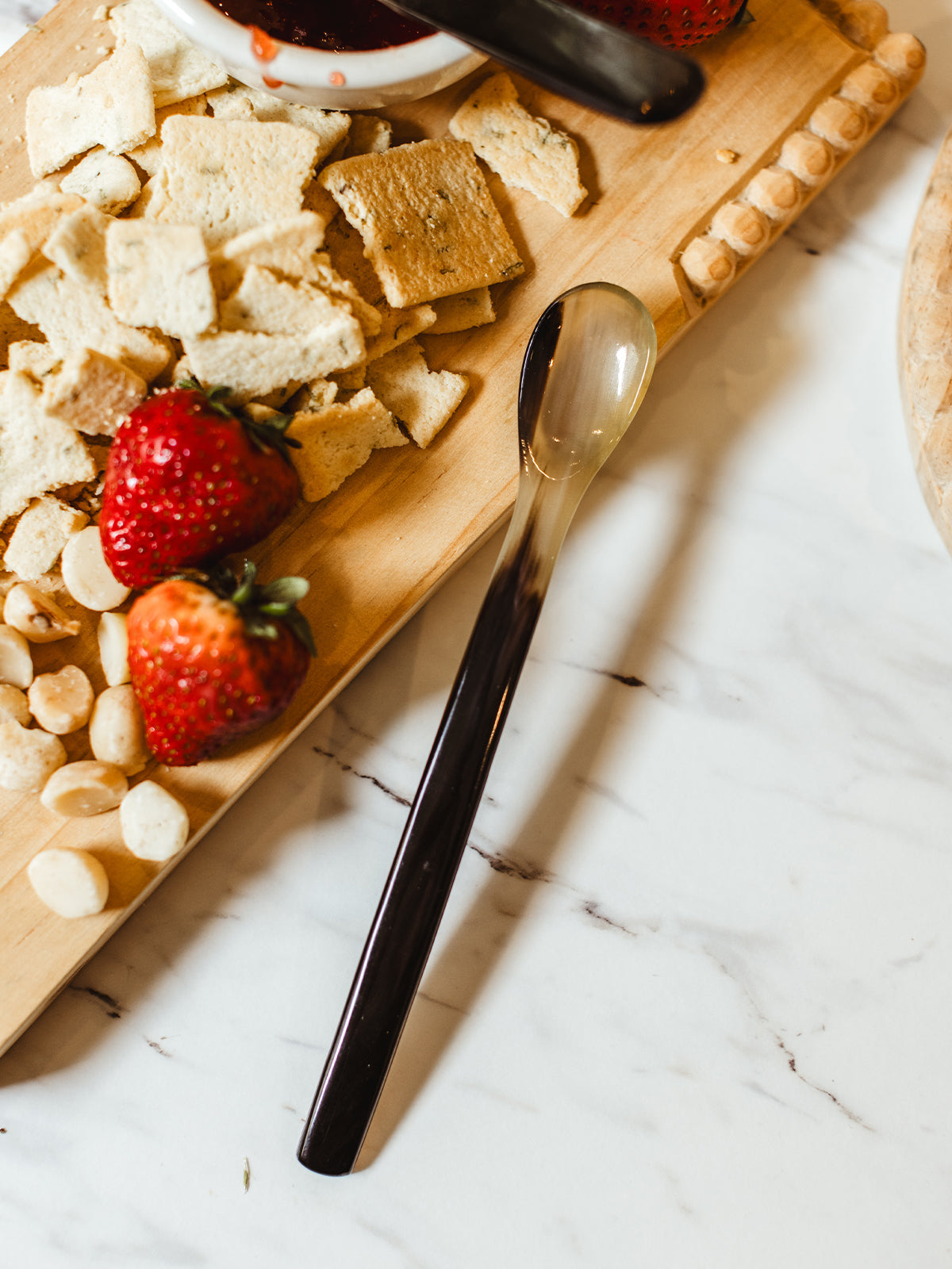 Horn Appetizer Spoon