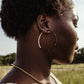 Cafe Hoop Earrings