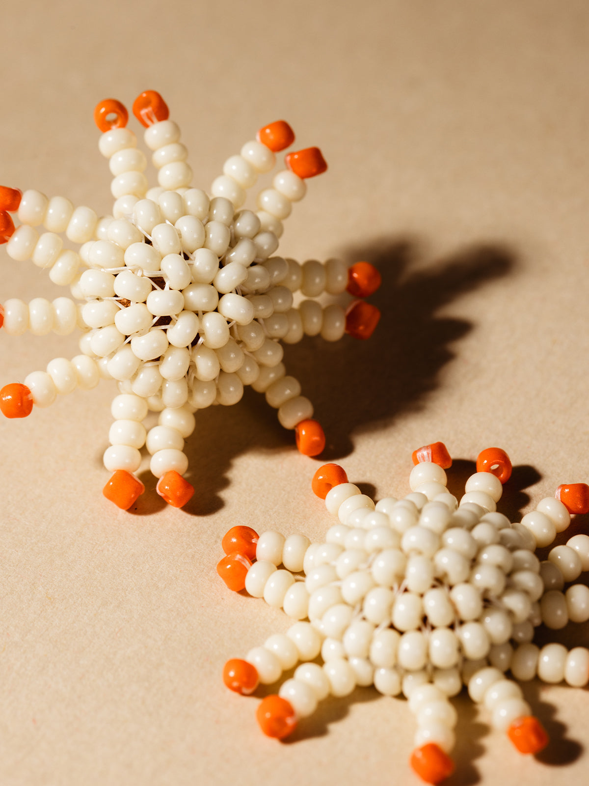 Sunburst Beaded Earrings