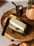 Horn Butter Tray and Knife