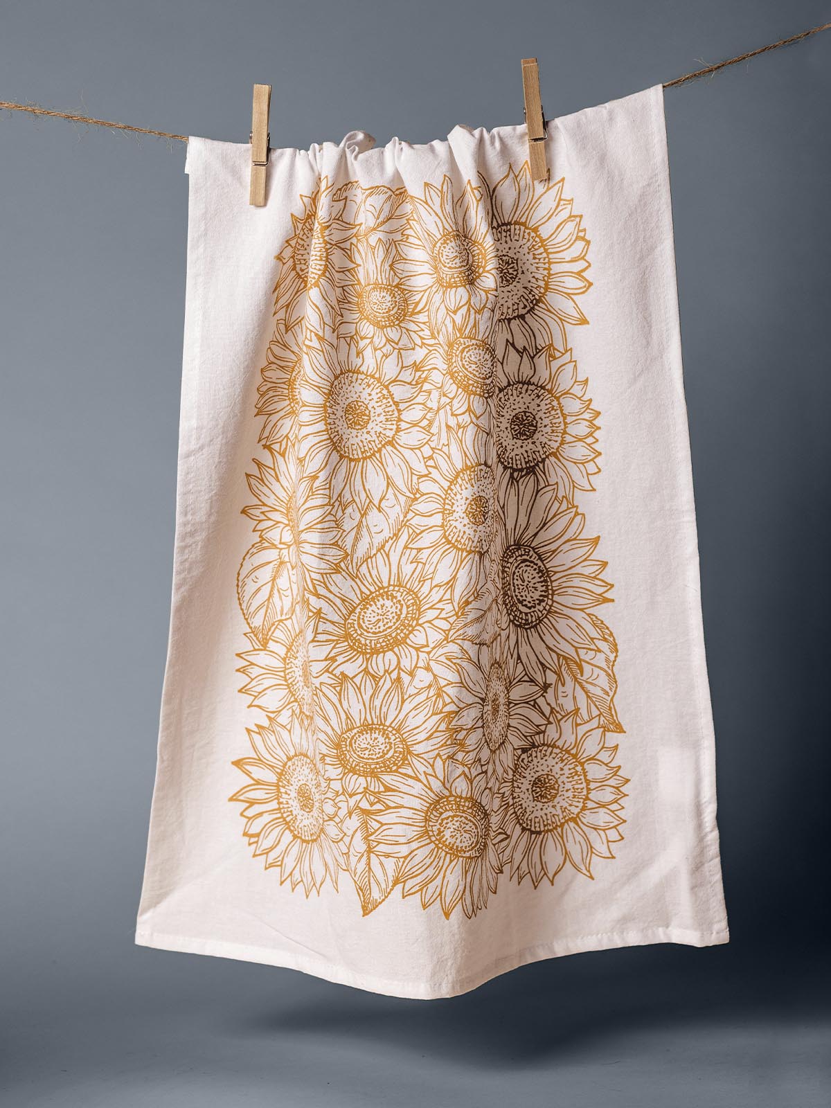 Watercolor Tea Towel