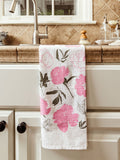 Peony Tea Towel
