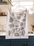 Garden Greens Cabbage Tea Towel