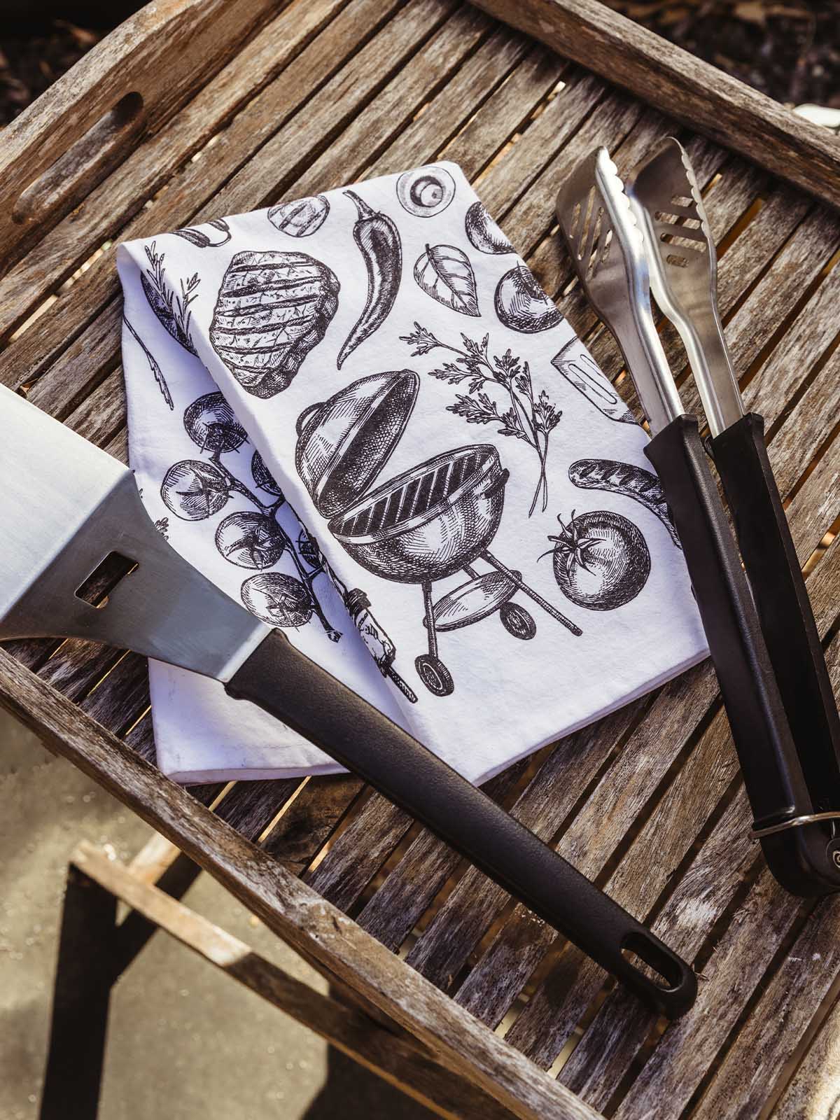 Grilling Tea Towel