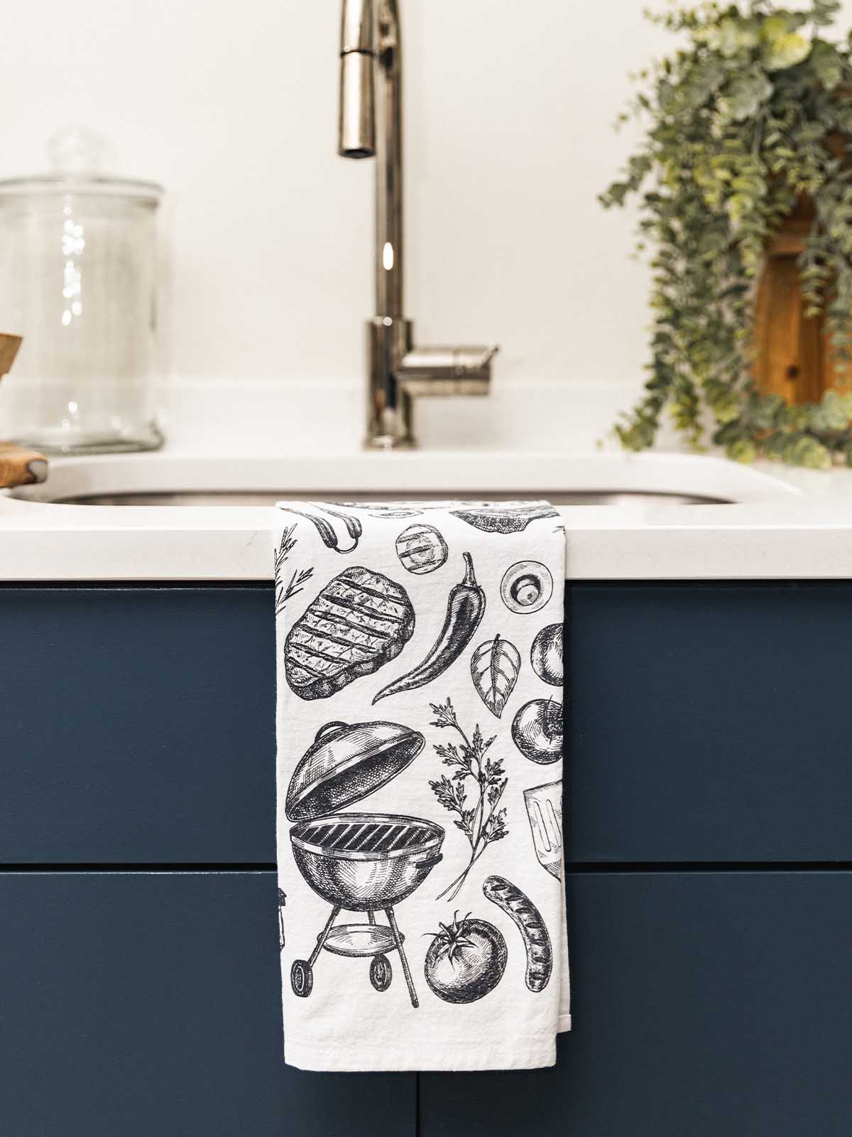 Grilling Tea Towel